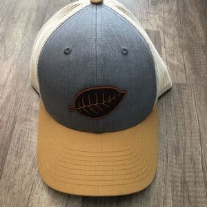 Richardson Tobacco Leaf Embroidered Trucker Hat